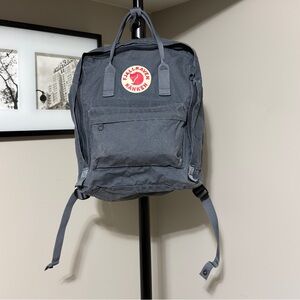 Blue Fjällräven Kanken backpack
